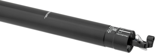 BikeYoke Tige de Selle Télescopique Divine 160 mm sans Télécommande - black/31,6 mm / 435 mm / SB 0 mm