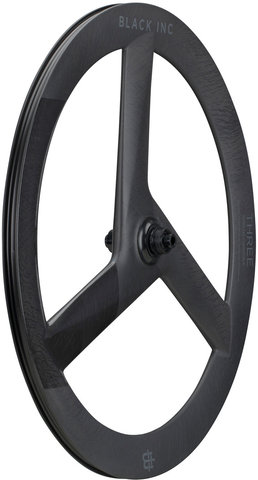Black Inc Three Center Lock Disc Carbon 28" Wheel - black/28" front 12x100