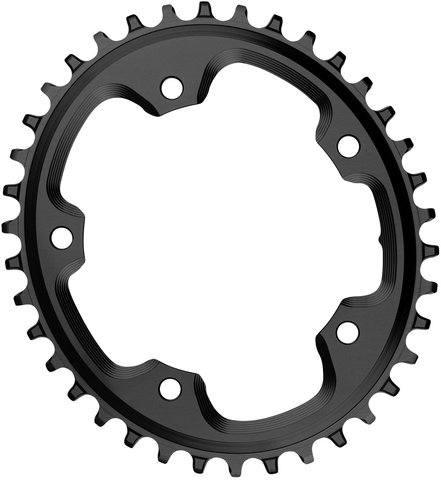 absoluteBLACK Oval 1X CX Chainring for 110/5 BCD - grey/38 tooth