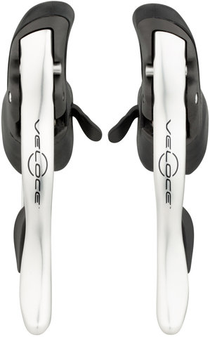 Campagnolo Veloce Power Shift Ergopower 2x10-speed Shift/Brake Levers - bright silver/2x10 speed