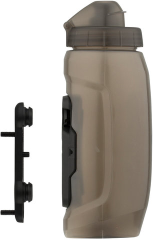 FIDLOCK TWIST bike base Bottle Mount System w/ 590 ml Drink Bottle - transparent black/590 ml