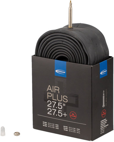 Schwalbe Chambre à Air 21+ Air Plus pour 27,5" / 27,5+ - noir/27,5 x 2,10-2,75 SV 40 mm