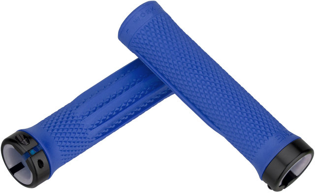 OneUp Components Lock-On Grips - blue/136 mm