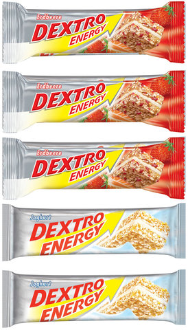 Dextro Energy Riegel - 5 Stück - gemischt/175 g