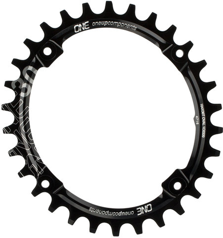 OneUp Components Ovales 104 BCD Traction Kettenblatt - black/30 Zähne