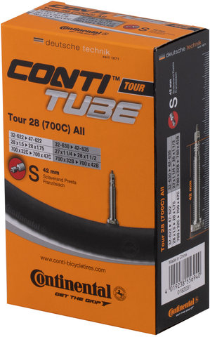 Continental Tour 28 All Inner Tube - universal/27-28 x 1 1/4-1.75 x 2 Presta 42 mm