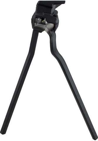 Pletscher Central Bipod Stand/Double Kick Stand - black/28"