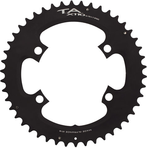 TA X110 Chainring, 4-arm, Outer, 110 mm BCD - anthracite-black/46 tooth