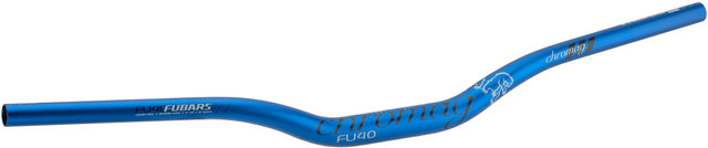 Chromag Guidon Courbé Fubars FU40 31,8 40 mm - blue/800 mm 8°