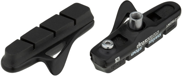 Swissstop Bremsschuhe Cartridge Full Type FlashPro Elite für Shimano/SRAM - original black/universal