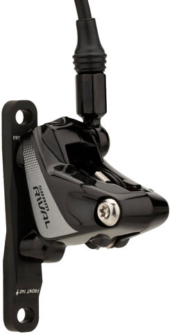 SRAM Rival 1 HRD FM Disc Brake with Dropper Actuator - black-grey/front