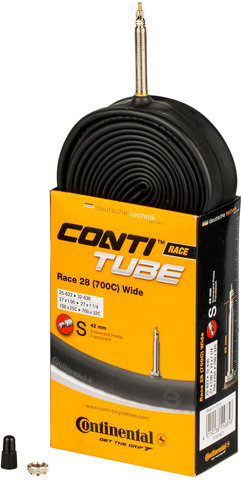 Continental Race 28 Wide Inner Tube - 2 pieces - universal/25-32 x 622-630 Presta 42 mm