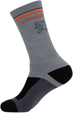 Chromag Pace Socks - grey-orange/39.5-41.5