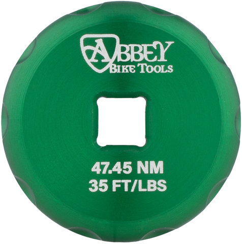 Abbey Bike Tools Bottom Bracket Socket Common Tool - green/universal