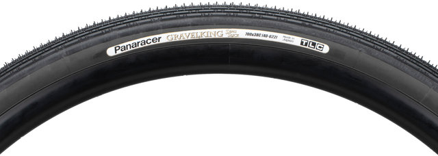 Panaracer Gravelking Semi Slick TLC 28" Folding Tyre - black/40-622 (700x38c)