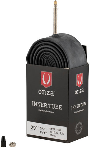 Onza SA3 Inner Tube for 29" - black/29 x 2.1-2.6 Presta 47 mm