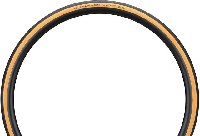 Schwalbe Lugano II 28" Wired Tyre - classic-skin/25-622 (700x25c)