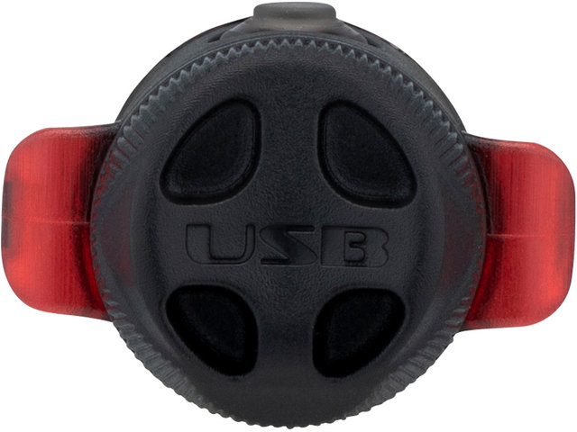 Lezyne Luz trasera Femto USB LED con aprobación StVZO - negro/universal