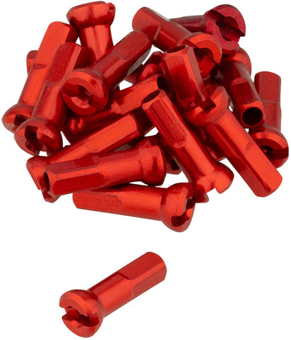 Sapim Polyax Aluminium Nipples - 20-Pack - red/14 mm