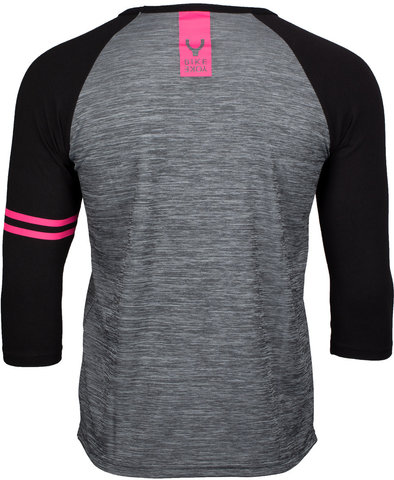 BikeYoke Riders Jersey Shirt - grey-pink/M