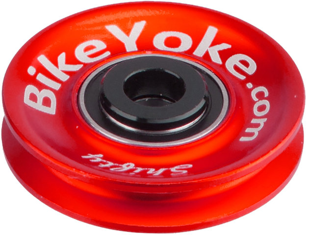BikeYoke Guide-Câble de Vitesses Shifty pour GX1 / X1 / X01 / XX1 / Eagle - red/universal