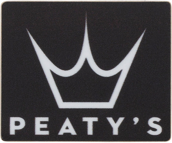 Peatys Calcomanía Crown Logo - black/universal