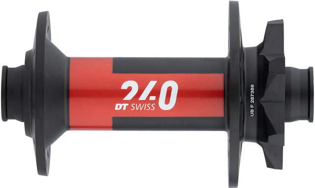 DT Swiss 240 Classic MTB Boost 6-Bolt Disc Front Hub - black/15 x 110 mm / 28 hole