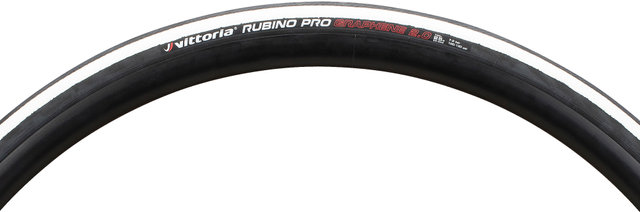 Vittoria Rubino Pro IV G2.0 28" Folding Tyre - white-black/25-622 (700x25c)