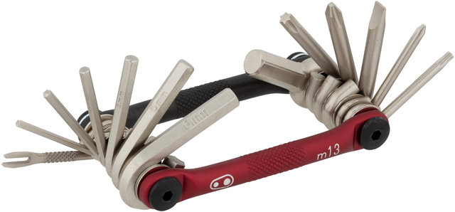 crankbrothers Outil Multifonctions M13 - black-red/universal