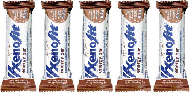 Xenofit energy bar - 5 pcs. - choco crunch/250 g