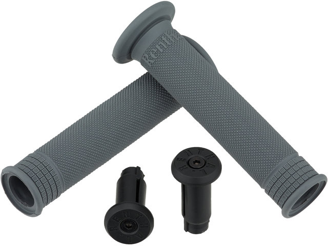 Renthal Push-On Medium Handlebar Grips - dark grey/135 mm