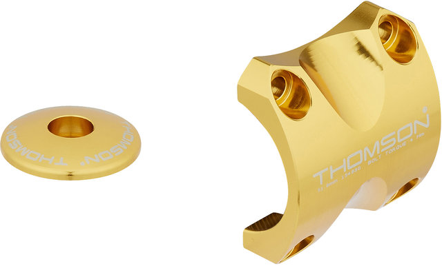 Thomson Elite X4 31.8 Dress Up Kit Handlebar Clamp Kit - gold/universal
