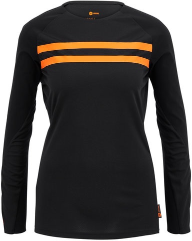bc original MTB Womens Jersey L/S - black-orange/S