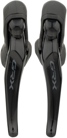 Shimano GRX v+h Set Scheibenbremse BR-RX400 + ST-RX400 - schwarz/Satz (VR + HR)