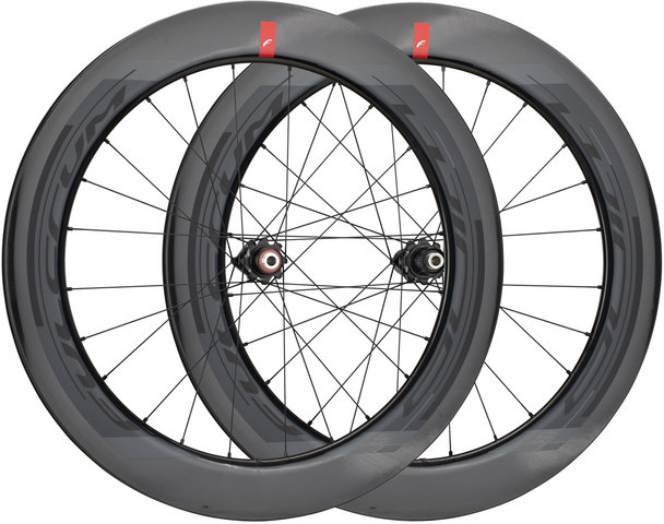 Fulcrum Wind 75 Center Lock Disc Carbon 28" Wheelset - black/28" set (front 12x100 + rear 12x142) Shimano