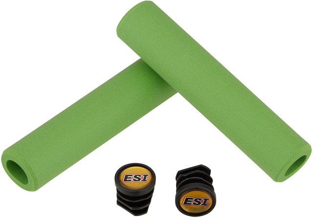 ESI Racers Edge Silicone Handlebar Grips - green/130 mm