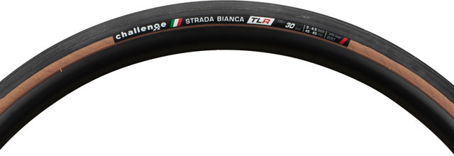 Challenge Strada Bianca Race TLR 28" Folding Tyre - black-brown/30-622 (700x30c)