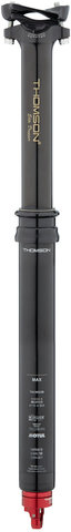 Thomson Covert Black 125 mm Seatpost - black/27.2 mm / 380 mm / SB 0 mm