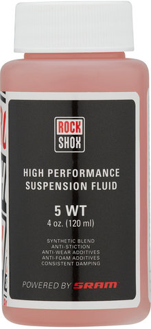 RockShox Huile de Fourche, viscosité 5 WT - universal/120 ml