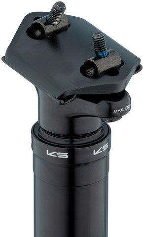 Kind Shock RAGE-i 190 mm Seatpost - black/34.9 mm / 535 mm / SB 0 mm / not incl. Remote