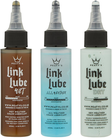 Peatys LinkLube All Seasons Chain Lube Starter Pack - universal/dropper bottle, 180 ml dropper bottle, 180 ml