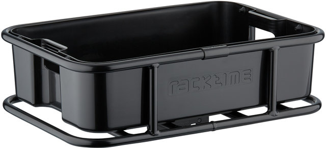 Racktime Boxit Transport Box Large - black/18 litres