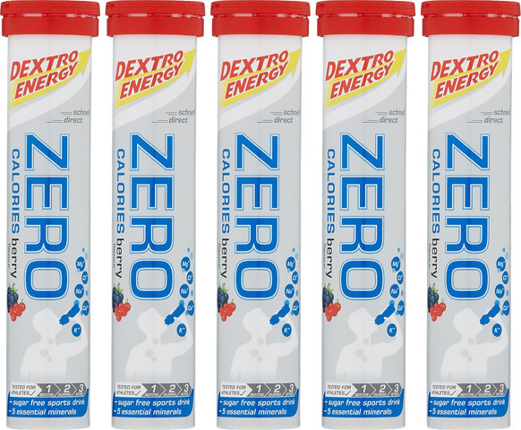 Dextro Energy Brausetabletten Zero Calories - 5 Stück - berry/400 g