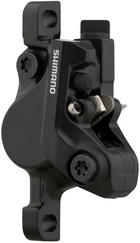 Shimano BR-MT500 Bremssattel mit Resinbelag - schwarz/VR / HR Postmount 6"