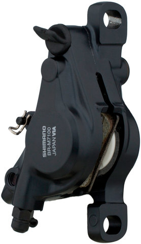 Shimano Étrier de frein SLX BR-M7100 avec Plaquettes en Résine - noir/avant /arrière post mount 6"