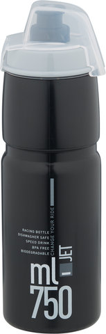 Elite Jet Plus Drink Bottle, 750 ml - transparent grey/750 ml