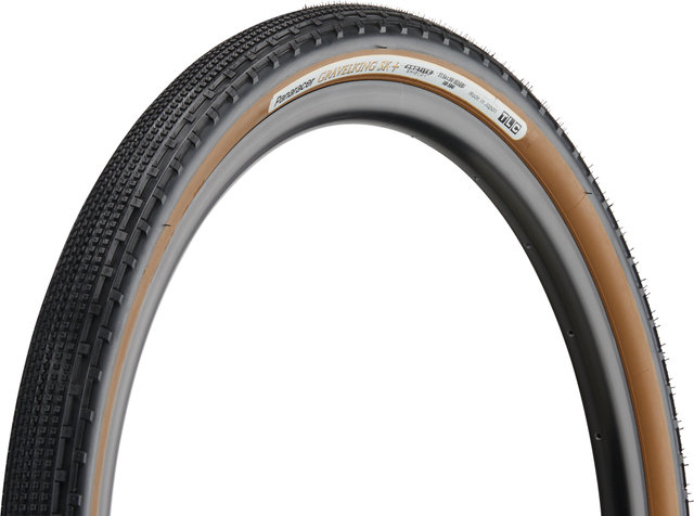 Panaracer GravelKing SK Plus TLC 27.5" Folding Tyre - black-brown/27.5x1.9 (48-584)