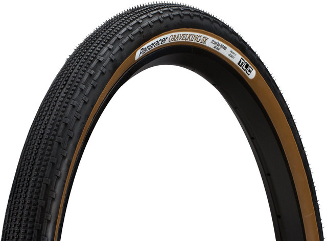 Panaracer GravelKing SK TLC 27.5" Folding Tyre - black-brown/27.5x1.90 (47-584)