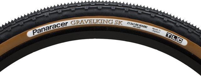 Panaracer GravelKing SK TLC 27.5" Folding Tyre - black-brown/27.5x1.90 (47-584)