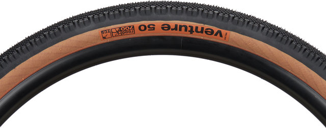 WTB Venture Road TCS 28" Folding Tyre - black-brown/50-622 (700x50c)